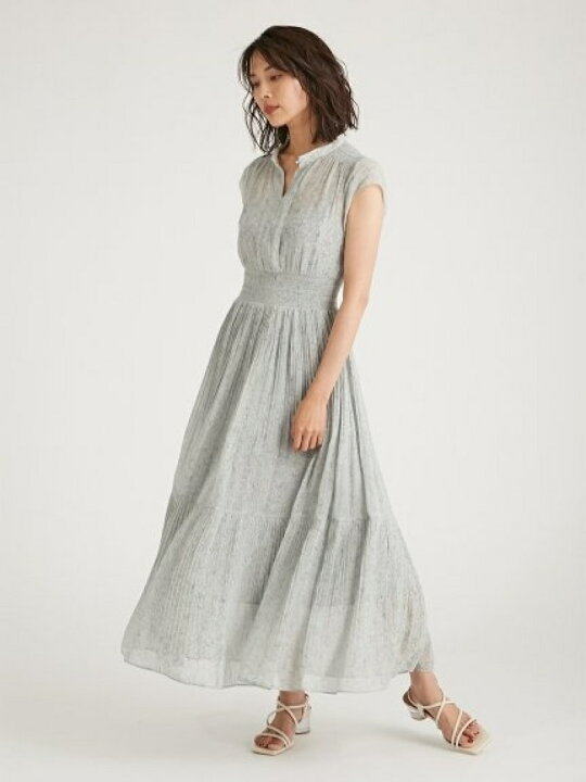 楽天市場】【SALE／40%OFF】ラインアート割線シフォンワンピース FRAY  