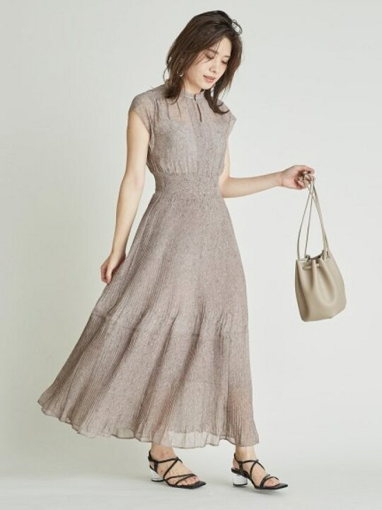 楽天市場】【SALE／40%OFF】ラインアート割線シフォンワンピース FRAY  