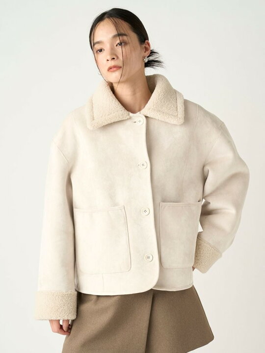 楽天市場】【SALE／50%OFF】リバーシブルボンディングジャケット FRAY 