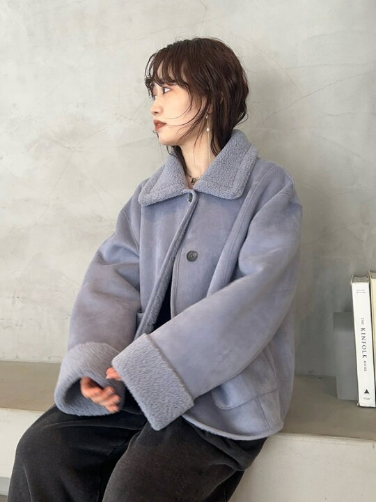 楽天市場】【SALE／50%OFF】リバーシブルボンディングジャケット FRAY 