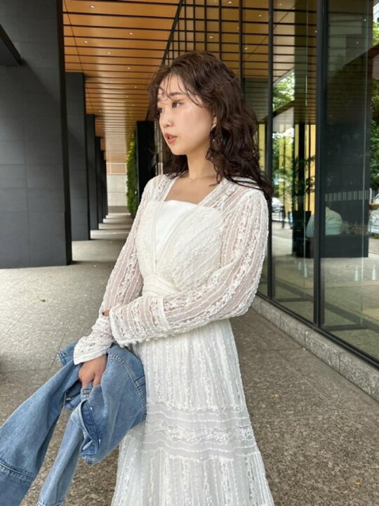 楽天市場】【SALE／50%OFF】ティアードレースワンピース FRAY I.D 