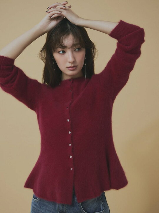 楽天市場】【SALE／50%OFF】FOXカシミアペプラムカーディガン FRAY I.D  