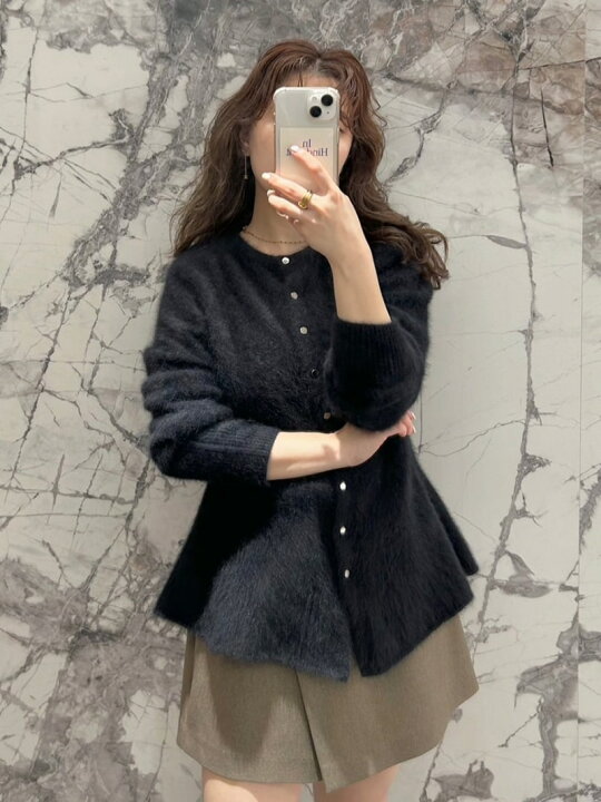 楽天市場】【SALE／50%OFF】FOXカシミアペプラムカーディガン FRAY I.D 