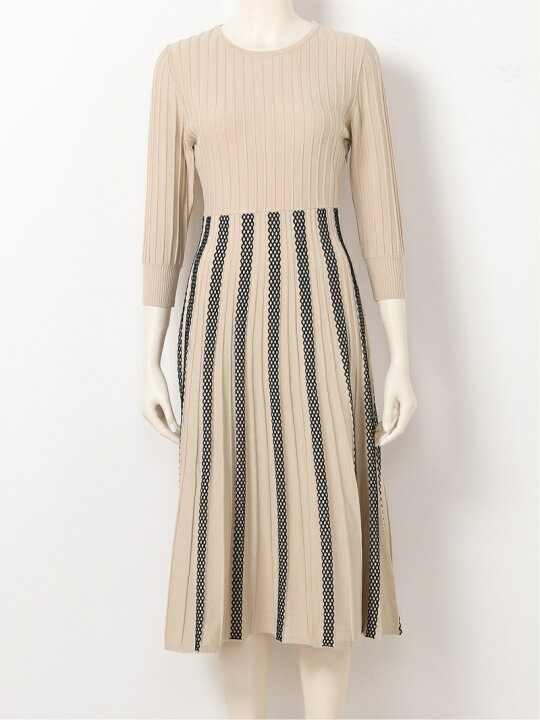 楽天市場】【SALE／45%OFF】ワッフルストライプニットワンピ FRAY I.D  