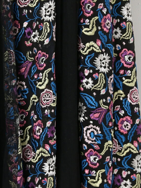 楽天市場】【SALE／40%OFF】フラワー刺繍チュールワンピース FRAY I.D  