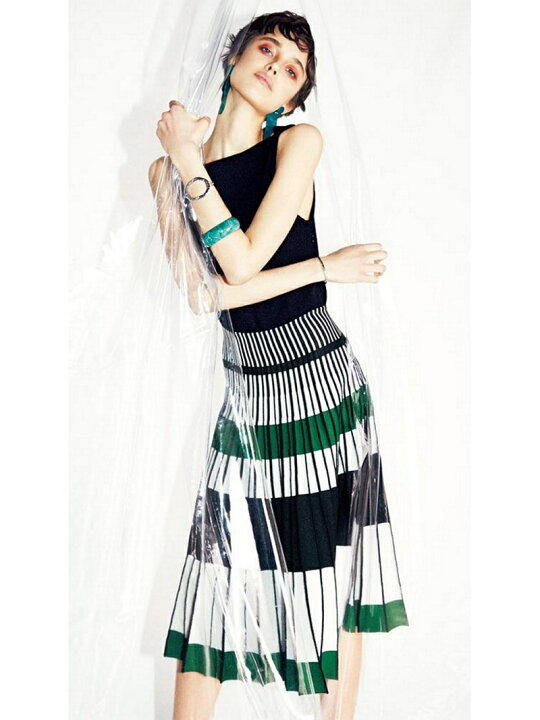 楽天市場】【SALE／45%OFF】プリーツ柄ニットワンピ FRAY I.D フレイ  