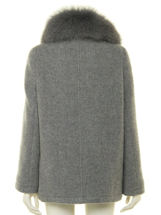 楽天市場】【SALE／30%OFF】ファーカラーPコート FRAY I.D フレイ 