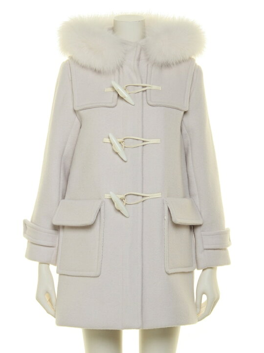 楽天市場】ファーダッフルコート FRAY I.D フレイ アイディー  