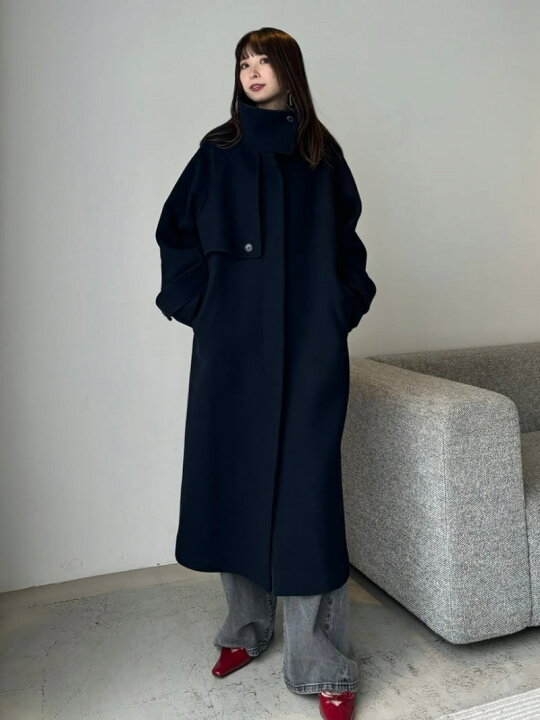 楽天市場】【SALE／50%OFF】ウールリバーバルマカンコート FRAY I.D  