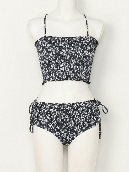 楽天市場 Rakuten Fashion Sale 45 Off シャーリングベアビキニ Fray I D フレイ アイディー スポーツ 水着 水着 ブラック オレンジ Rba E 送料無料 Fray I D フレイアイディー