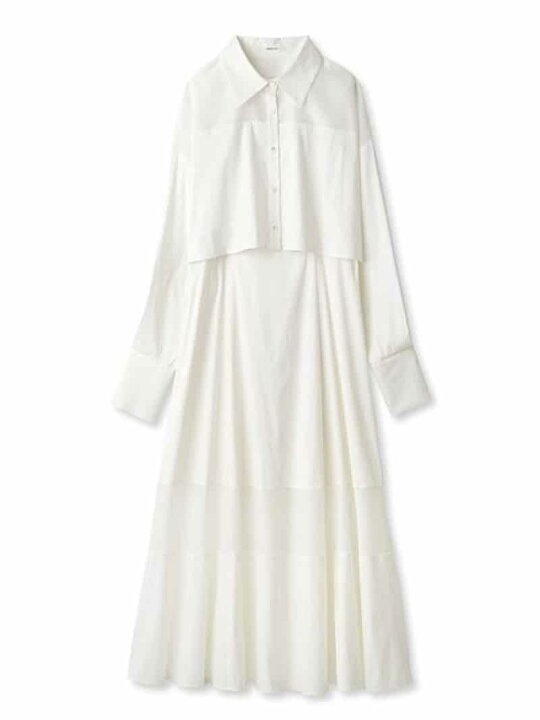 楽天市場】【SALE／50%OFF】シャツコンビワンピース FRAY I.D フレイ 