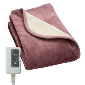 【S-JET認証 1年保証】省エネ 電気敷き毛布 130×80cm フランネル ダニ退治機能 温度調節 洗える シングル ブラウン 電気代安価 フリーダン 楽天スーパーセール