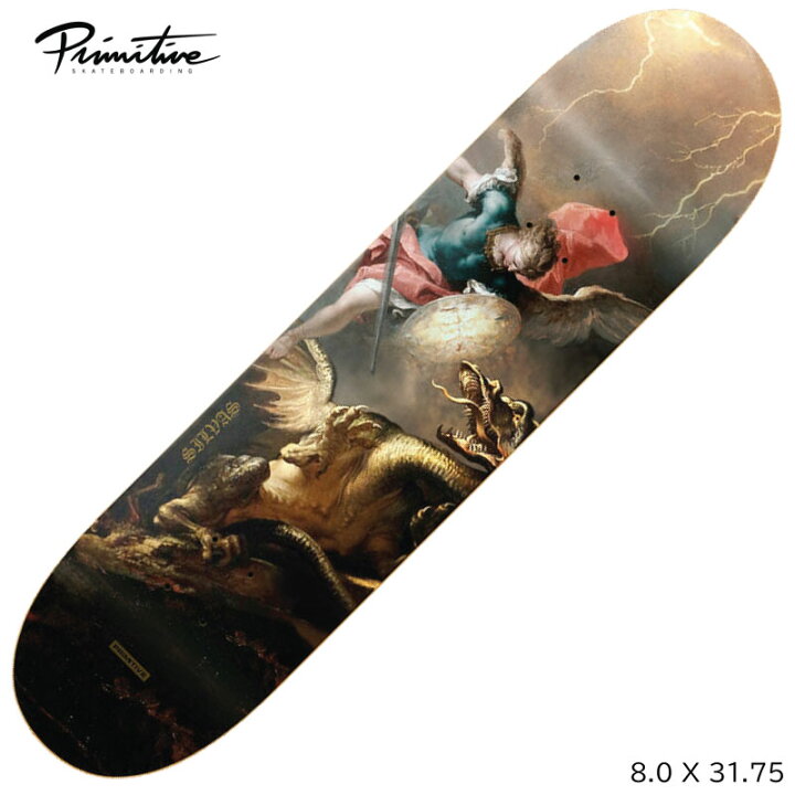 楽天市場】プリミティブ PRIMITIVE SILVAS COURAGE DECK 8.0 スケート 