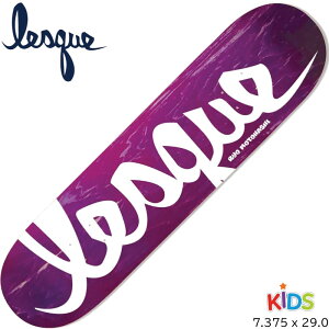 XP fbL XP[g{[h LbYfbL LbY fbL LESQUE DECK TEAM LOGO DECK XP[g{[h XP{[ SKATEBOARD fbL LOGO Purple Ryo Motohashi