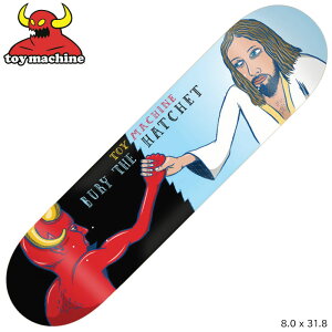 gC}V[ fbL XP[g{[h fbL Toy Machine DECK BURY THE HATCHET 8.0 XP[g{[h XP{[ SKATEBOARD fbL