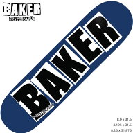 ベイカー デッキ BAKER DECK Brand Logo Deck スケートボード スケボー SKATEBOARD デッキ