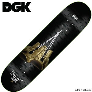 DGK �f�b�L �f�B�[�W�[�P�[ �f�b�L DGK SKATEBOARD IT'S OFFICIAL GLOVES TEAM 8.06 �X�P�[�g�{�[�h SKATE BOARD DECK
