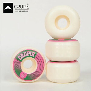 �X�P�[�g�{�[�h �E�B�[�� Crupie Apex Flatspot Resist Wheels JBPink 101a 51mm