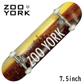 ズーヨーク ZOO YORK ZOOYORK スケートボード コンプリート 7.5inch キッズ キッズコンプリート スケートボードセット スケボー デッキ skateboard