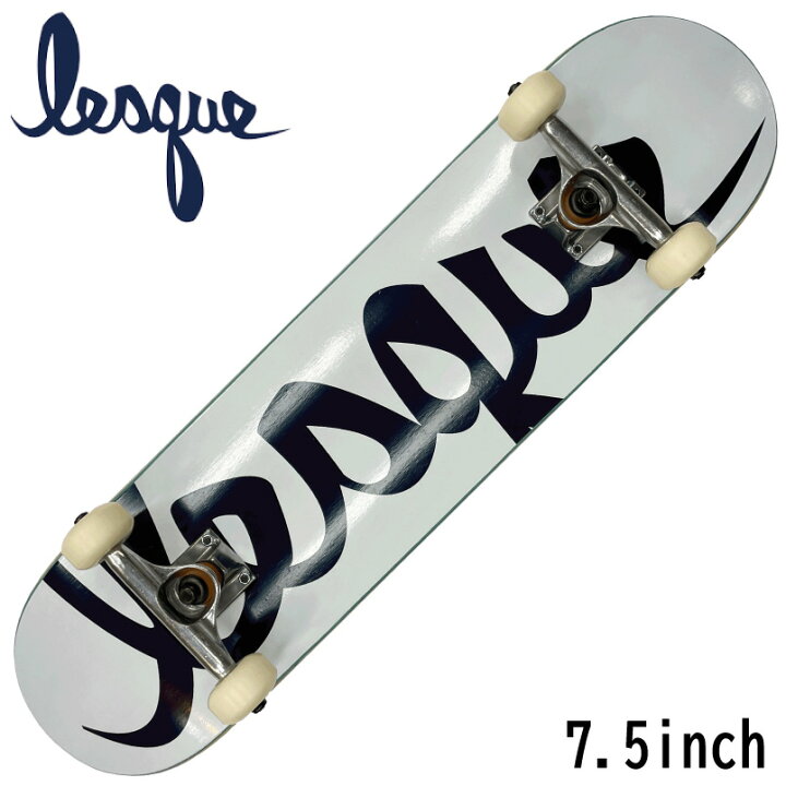 楽天市場】レスケ lesque スケートボード コンプリート 7.5inch キッズ 