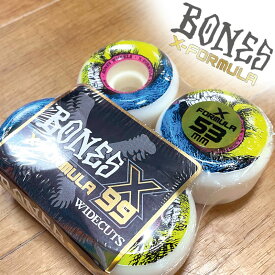 ボーンズ ウィール BONES WHEEL X-FORMULA Smokin Skull 53mm V6 Widecuts 99A スケボー SKATEBOARD スケートボード