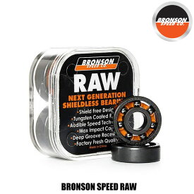 BRONSON ブロンソン SPEED CO ベアリング RAW SKATEBOARD スケートボード bearing