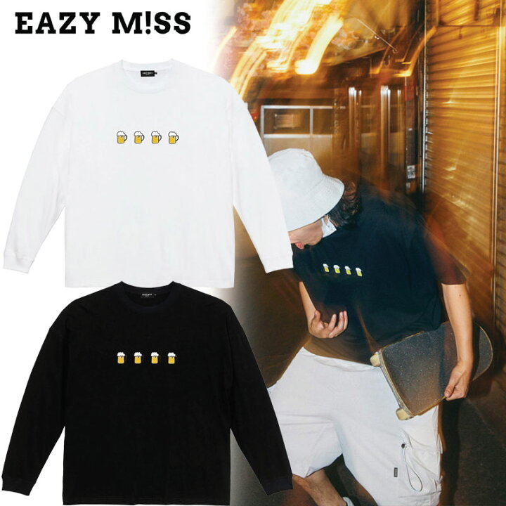 楽天市場】イージーミス ロンT EAZY MISS BEER LONG SLEEVE T-SHIRT 