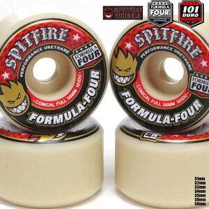 Xsbgt@CA[ EB[ SPITFIRE WHEEL FORMULA FOUR F4 101DURO CONICAL FULL 101D XP{[ SKATEBOARD RjJt XP[g{[h Xsbgt@C[