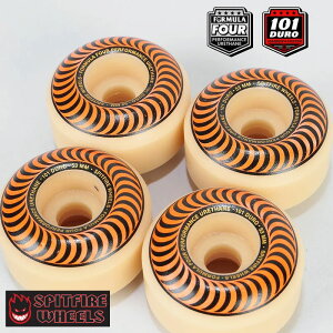 Xsbgt@CA[ EB[ SPITFIRE WHEEL FORMULA FOUR F4 101DURO CLASSIC 101D 53mm orange XP{[ SKATEBOARD XP[g{[h Xsbgt@C[ EB[@