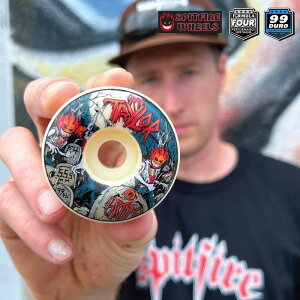 Xsbgt@CA[ EB[ SPITFIRE WHEEL FORMULA FOUR GRANT TAYLOR UNDEAD PRO 55.5MM F4 99D RADIALS XP{[ SKATEBOARD XP[g{[h