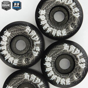 Xsbgt@CA[ EB[ SPITFIRE Hayley Wilson Webbed Formula Four Conical Full Skateboard Wheels Black XP{[ SKATEBOARD XP[g{[h