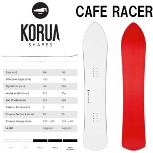 RA VFCvX JtF[T[ KORUA CAFE RACER 2.0 pE_[{[h J[rO 2025-2026