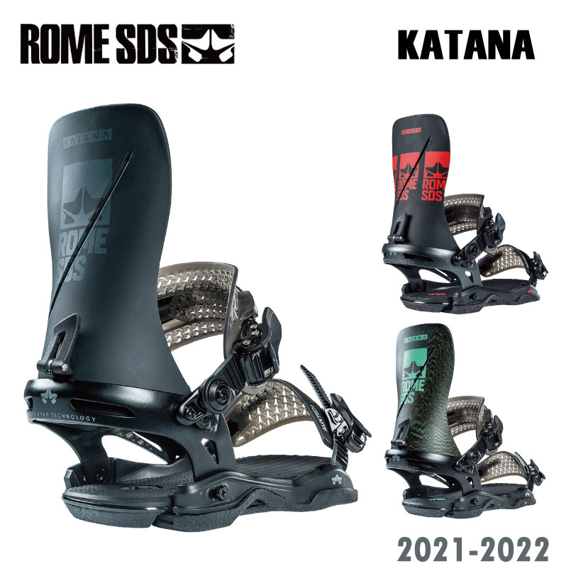 ローム カタナ 21-22 ROME KATANA BINDING SNOWBOARD スノーボード バインディング 2021-2022 | Ｆｒｅａｋ