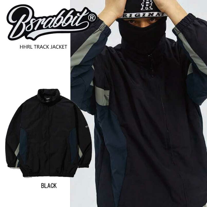楽天市場】即日発送 BSRABBIT ビエスラビット HHRL TRACK JACKET BLACK 