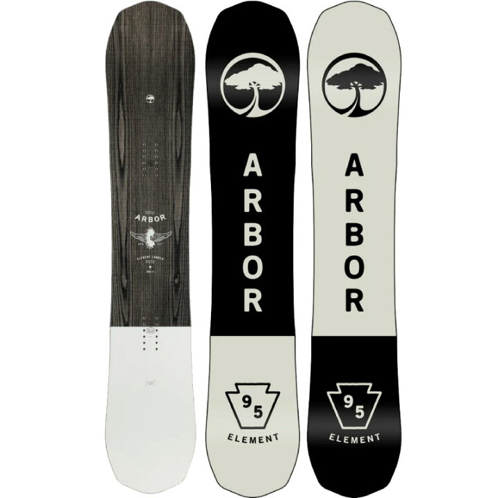 楽天市場】アーバー スノーボード エレメント キャンバー ARBOR 