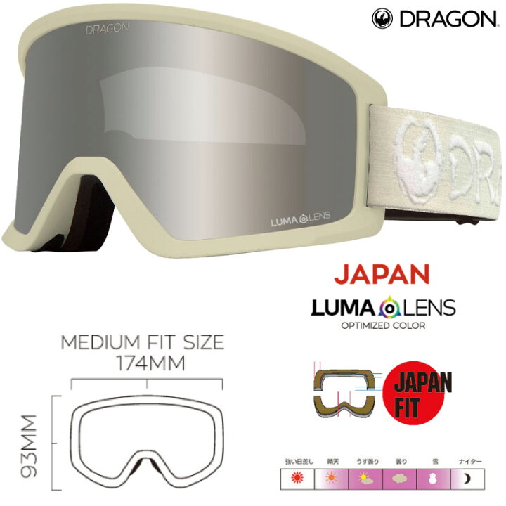 楽天市場】ドラゴン ゴーグル DX3otg DRAGON DX3 OTG LUMALENS CLASSIC  