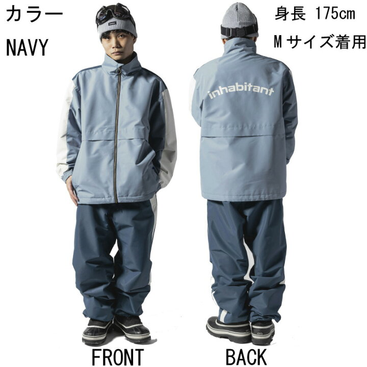 楽天市場】インハビタント ウェア INHABITANT SIDE LINE SNOW PANTS 