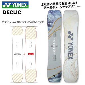 24-25 lbNX fNbN YONEX DECLIC fB[XOg{[h SNOWBOARD 24/25Xm[{[h  2024-2025 `[