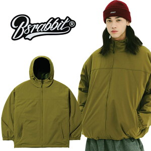 rGX rbg WPbg X[X t[h WPbg BSRABBIT SMOOTH HOODED JACKET KHAKI Xm[{[h EGA WPbg 2024-2025 BSR2425FWJK048