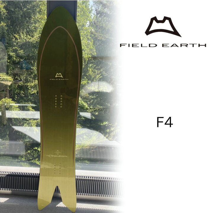 楽天市場】フィールドアース FIELD EARTH F4 147cm パウダーボード 