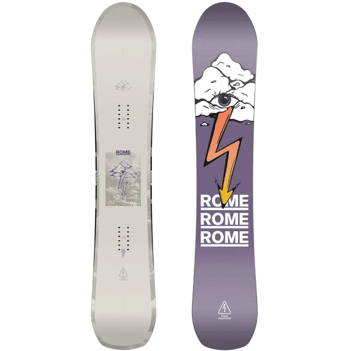 楽天市場】ローム スターレクルーザー ROME Stale Crewzer SNOWBOARD  
