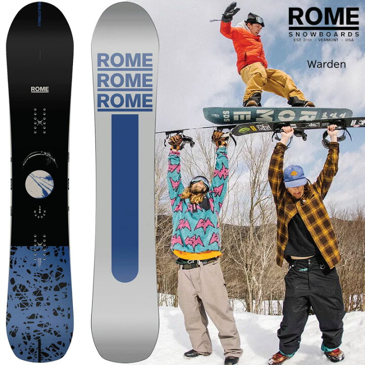 楽天市場】ローム ウォーデン ROME Warden SNOWBOARD スノーボード 