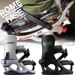 ���[�� �{���g �t�F�C�Y�r���f�B���O Rome Volt FASE Womens BINDING SNOWBOARD ���f�B�[�X �o�C���f�B���O 2026 2027