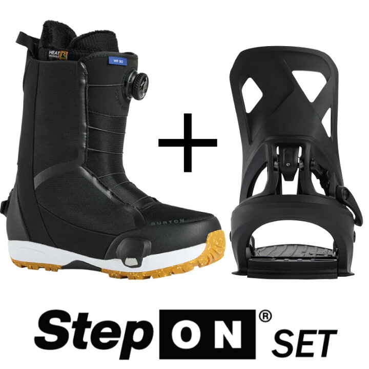 楽天市場】バートン ステップオン セット ウェイブレンジ Burton step 
