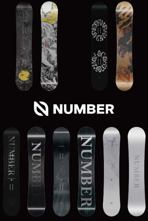 楽天市場】NUMBER SNOWBOARDS III DC（スリーDC）25-26 ナンバー 