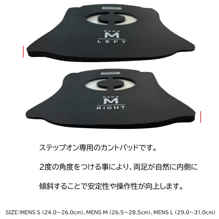 楽天市場】ステップオン 用 カント フラックス ビンディング パーツ 