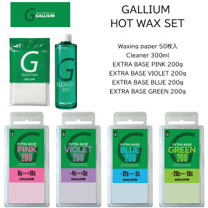 KE x[XbNX 6_Zbg GALLIUM WAX zbgbNX XL[ Xm[{[h bNX EXTRA BASE set