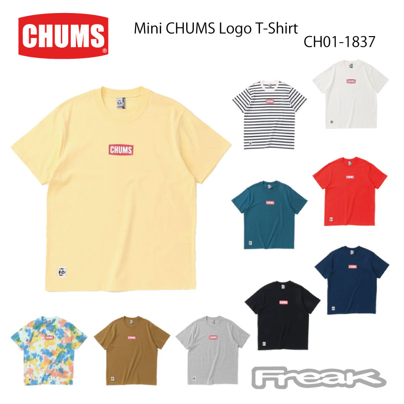 ミニCHUMS 価格 チャムス ロゴがかわいい 新作ロゴTシャツ CHUMS メンズ トップス Mini CH01-1837 Tシャツ T-Shirt 全品送料無料 ミニチャムスロゴTシャツ Logo ※取り寄せ品