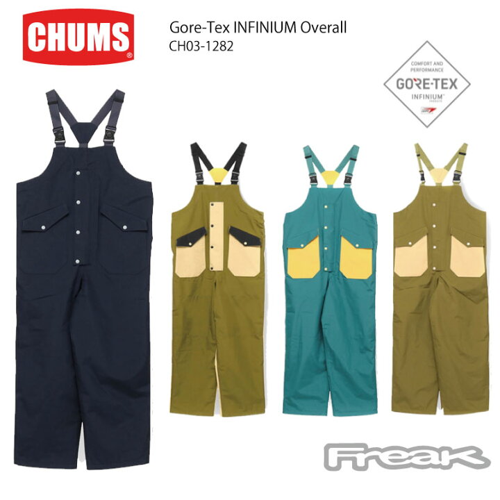 楽天市場】CHUMS チャムス メンズ 防水オーバーオール CH03-1282＜Gore 