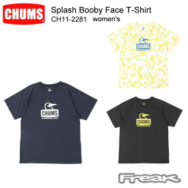 CHUMS チャムス レディース トップス CH11-2281＜Splash Booby Face T-Shirt Women's スプラッシュブービーフェイスTシャツ(トップス/半袖Tシャツ)＞※取り寄せ品
